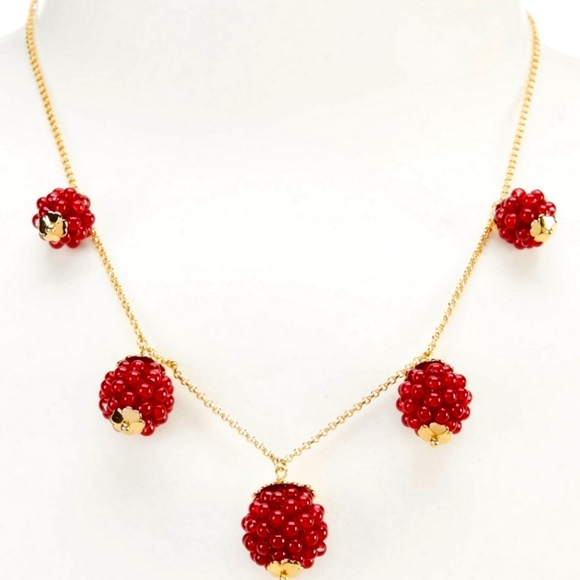 Kate Spade BNWT Very Berry necklace - Picture 1 of 5
